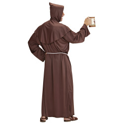 Hnedý mníšsky kostým, veľkosť XXXL